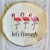 Keramikschale - Let`s Flamingle