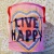 Zusammenfaltbarer Wäsche/ Müll/ Trash Bins " Live Happy "